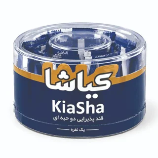قند حبه‌ای کیاشا | بسته ۵۰ عددی